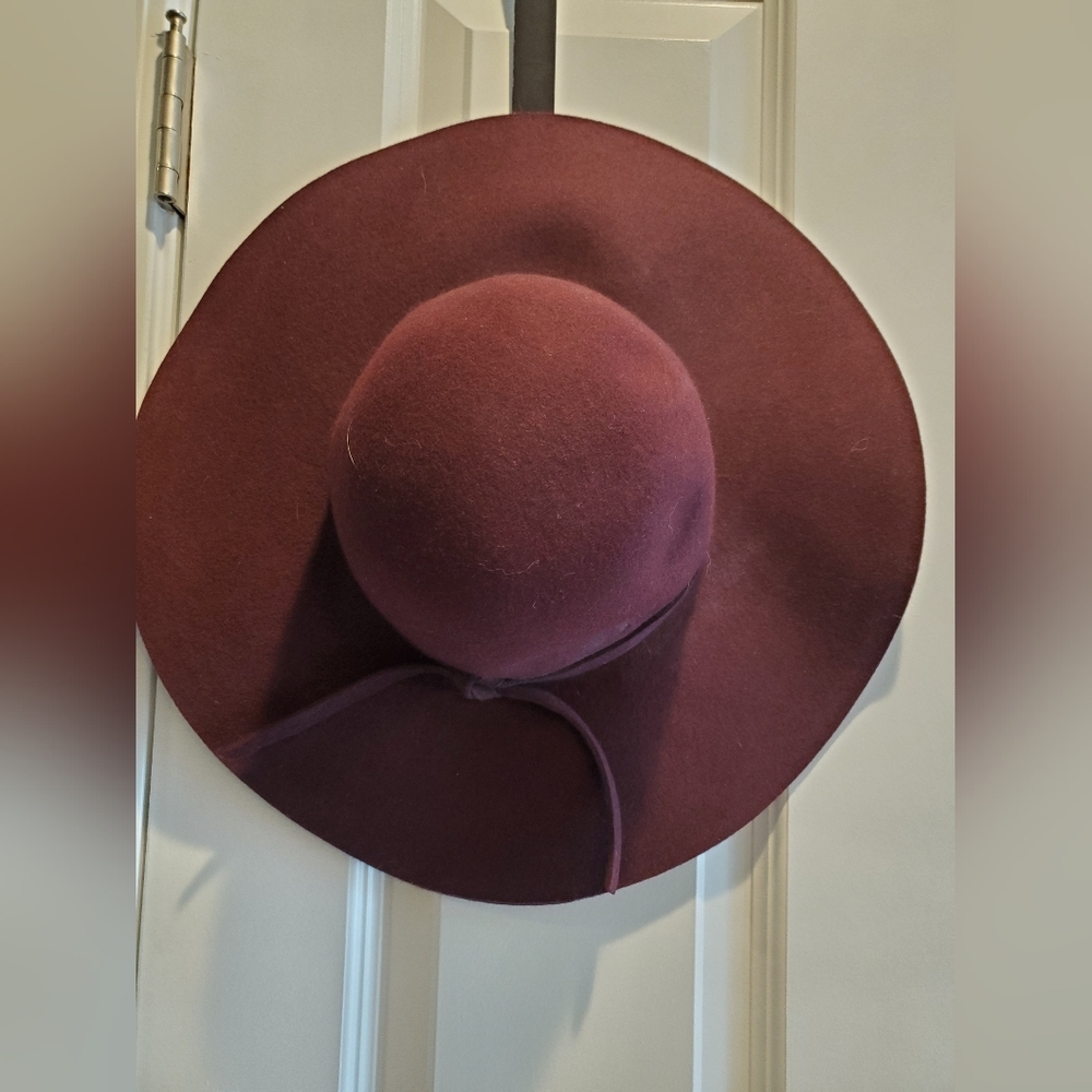Something  special hats. 100% wool Burgundy.